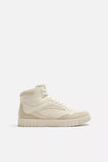 Zara Retro High-Top Trainers