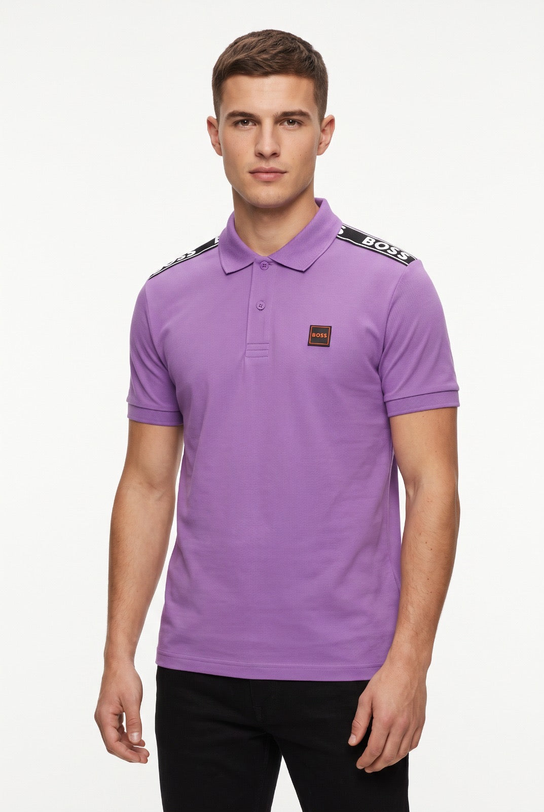 Boss Signature Tape Polo Shirt