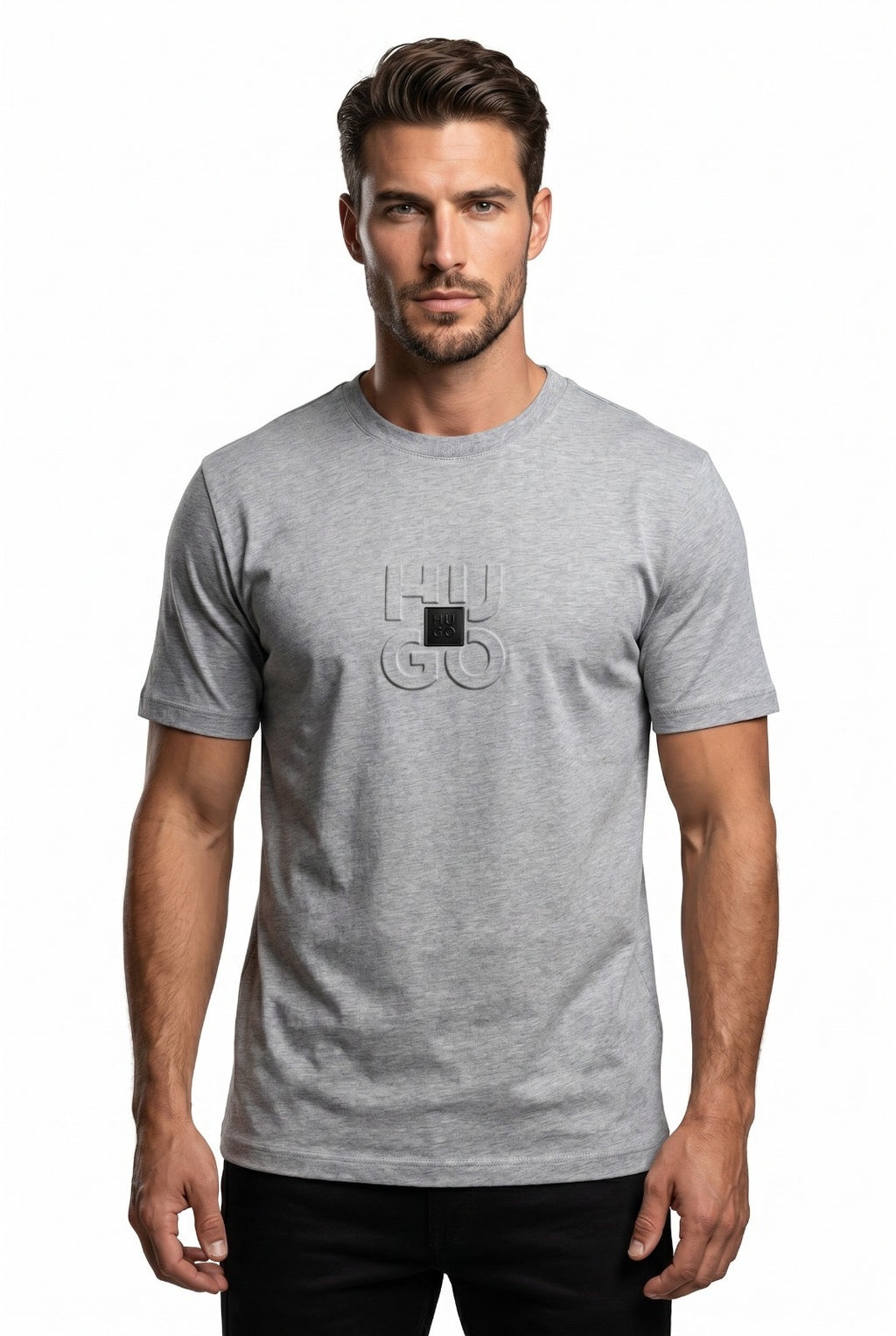 Hugo Boss Regular Fit With Metal Logo Pocket Tshirt