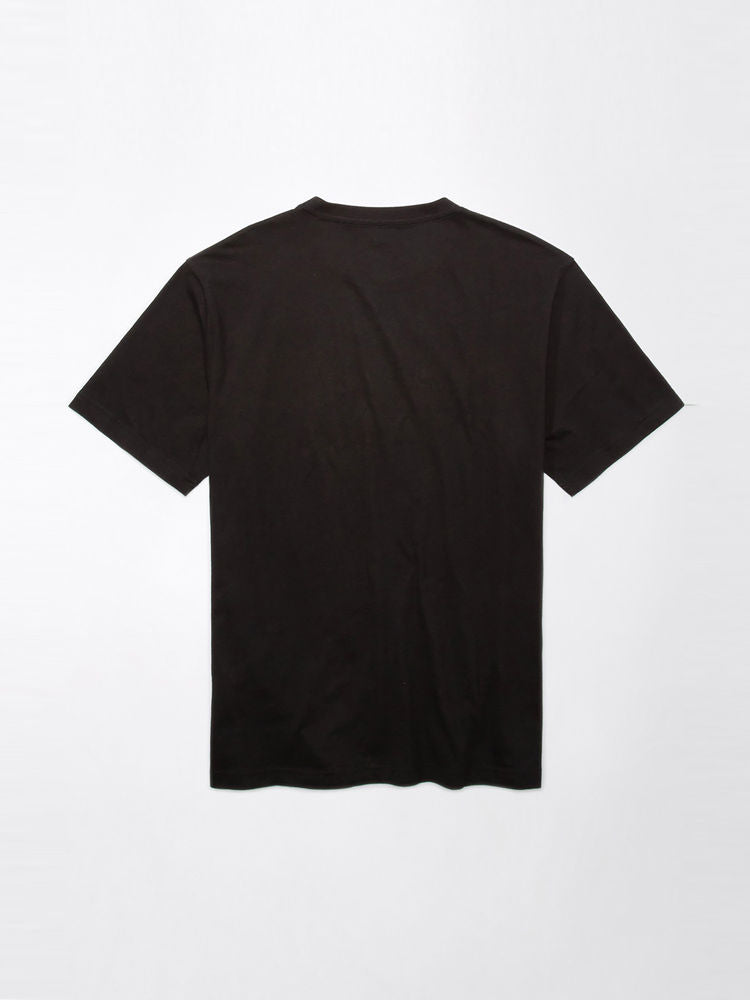 American Eagle Black Logo Graphic T-Shirt