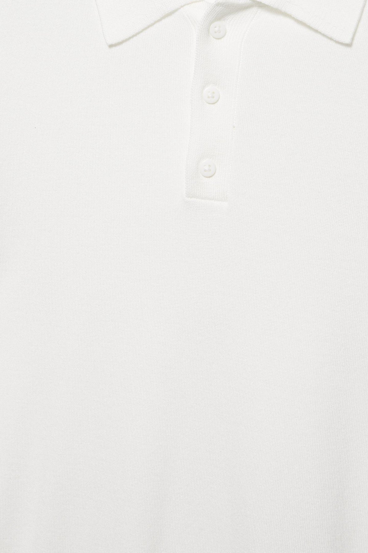 Pull&Bear Short Sleeve Knit Polo Shirt
