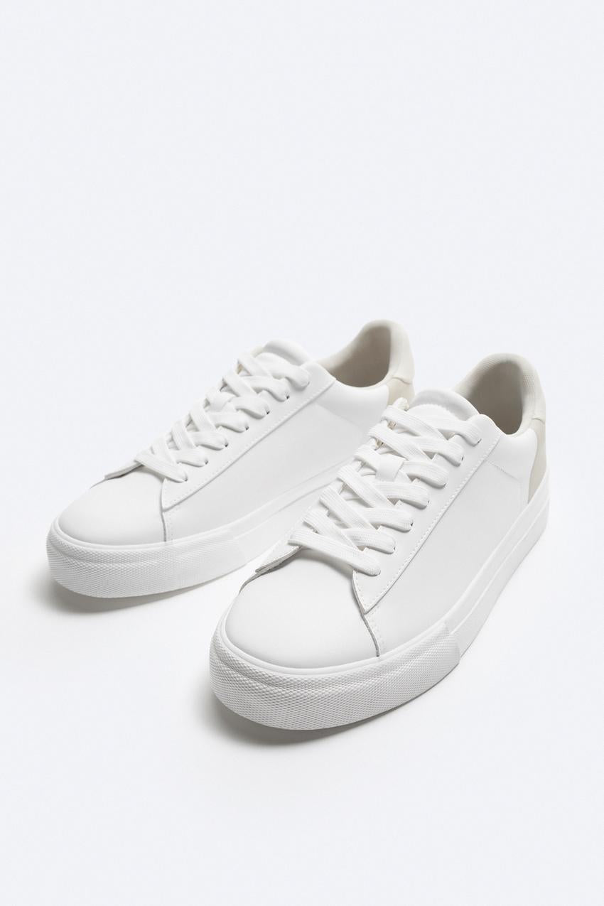 Zara Contrast Trainers