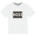 Hugo Boss Regular Fit Tshirt With Logo Print