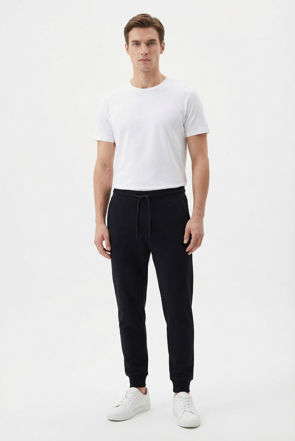 American Eagle Fleece Jogger With Reflective Rope