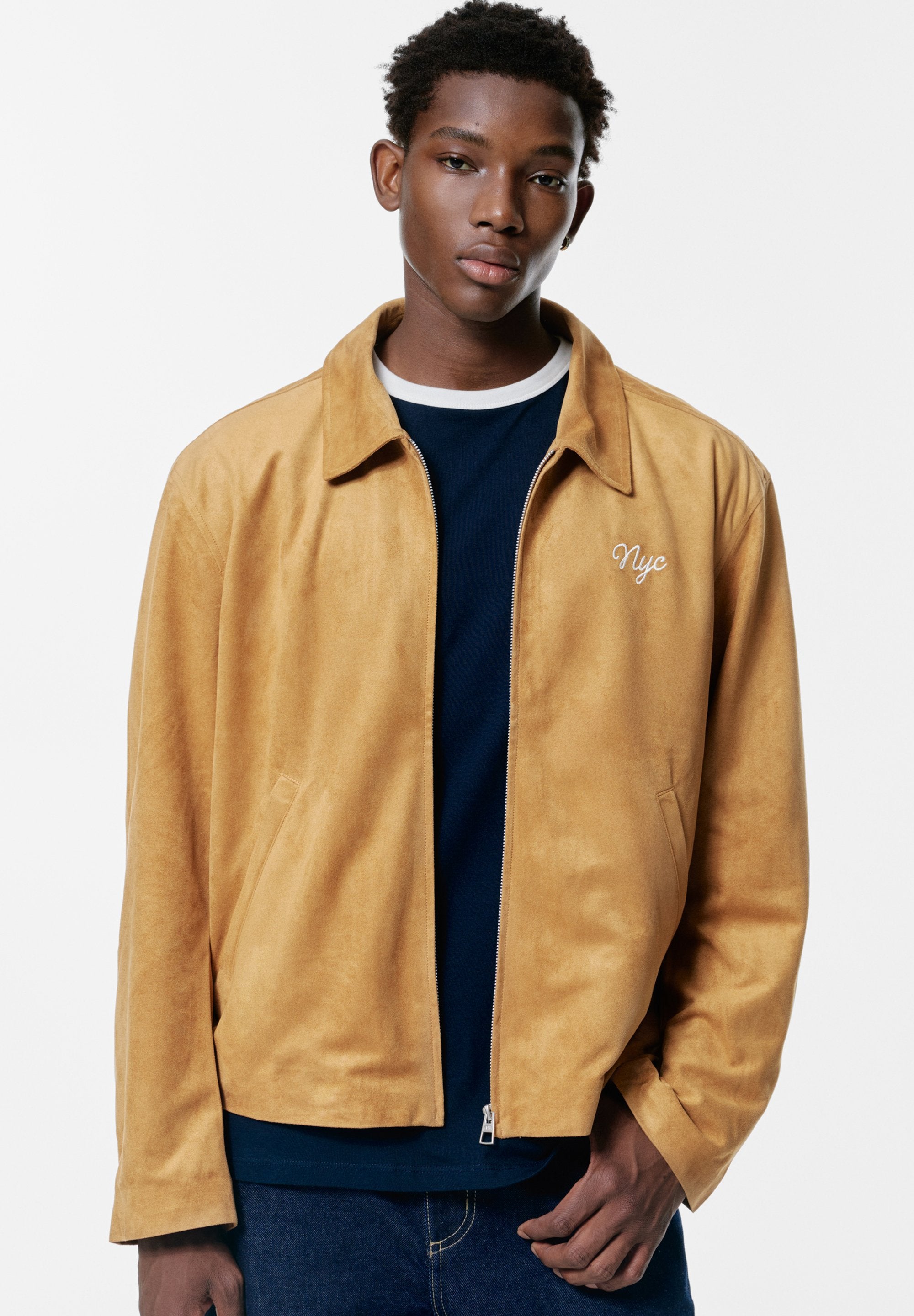 Pull&Bear Faux Suede Jacket