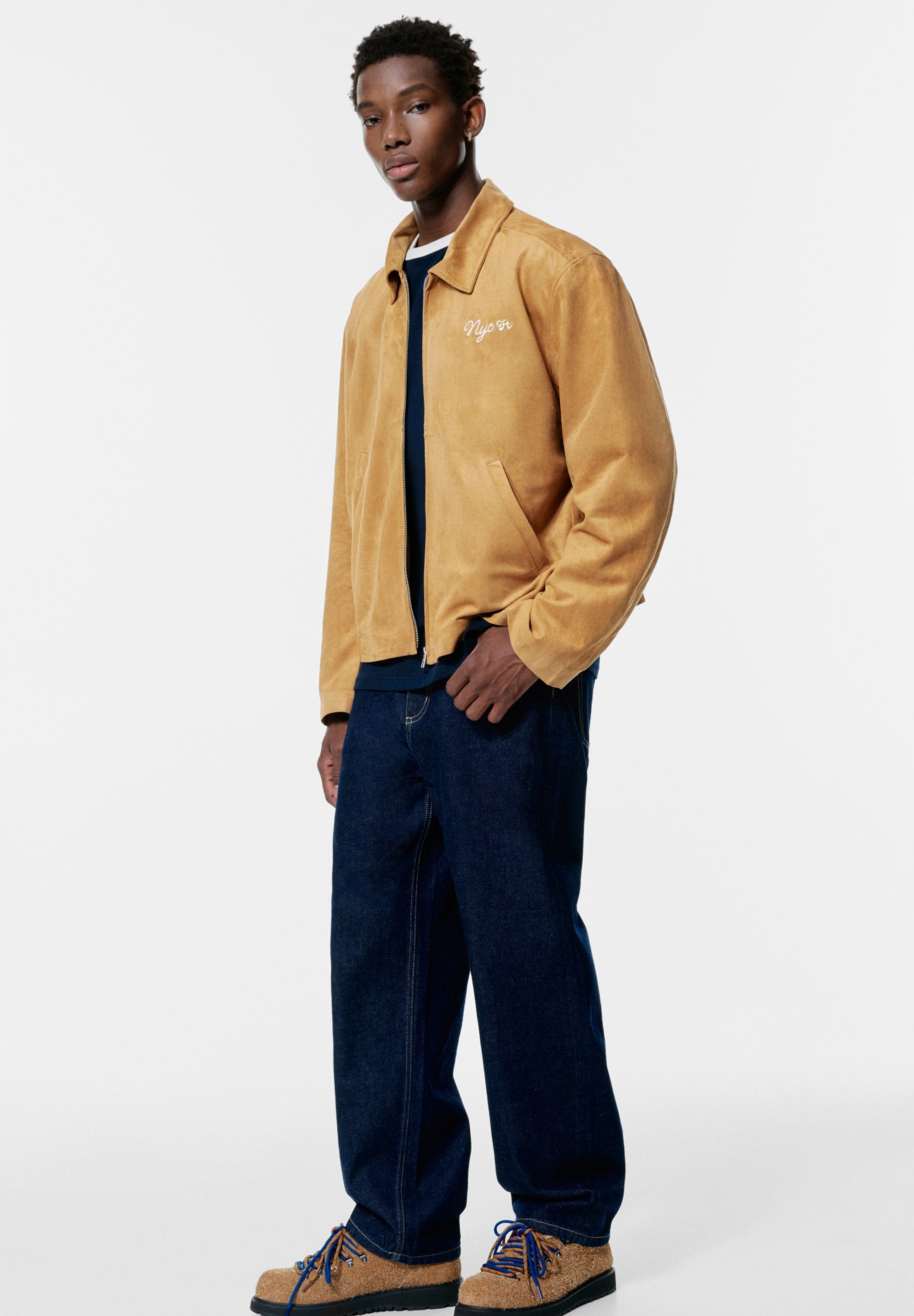 Pull&Bear Faux Suede Jacket