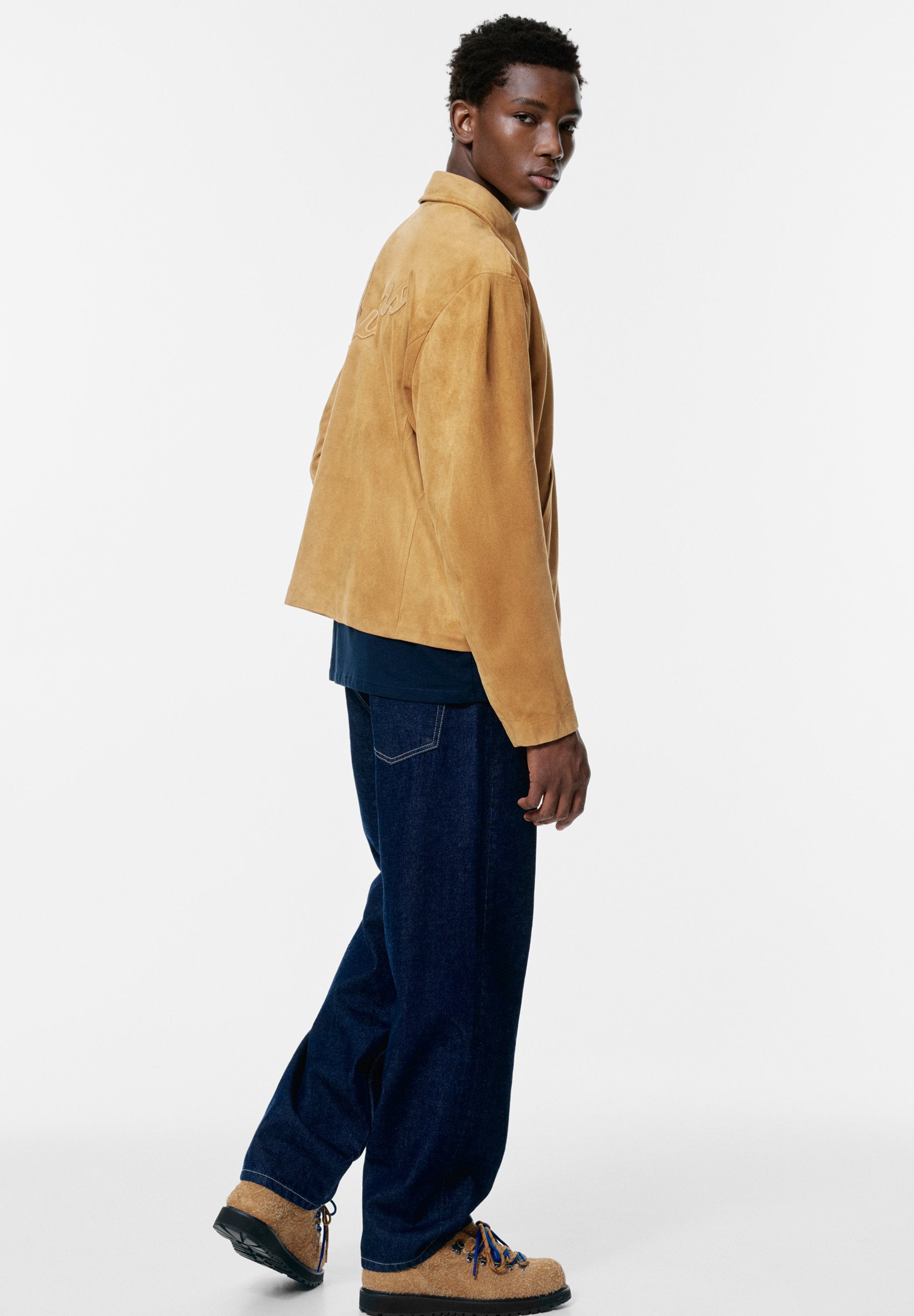 Pull&Bear Faux Suede Jacket