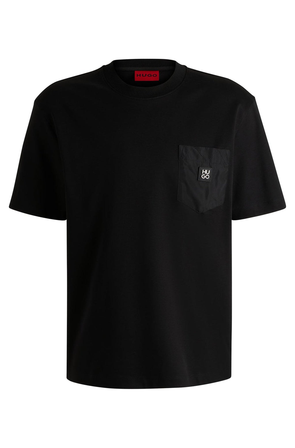 Hugo Boss Regular With Fit Metal Logo Pocket Tshirt