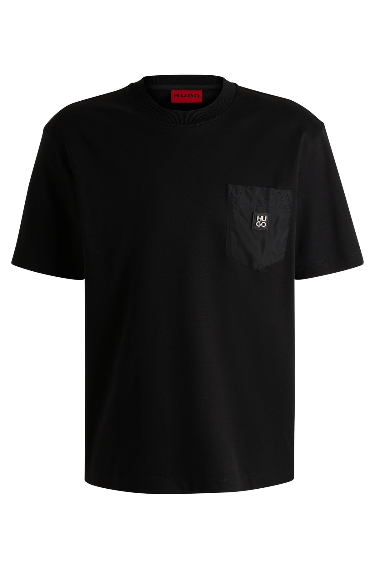 Hugo Boss Regular With Fit Metal Logo Pocket Tshirt