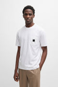 Hugo Boss Regular Fit With Metal Logo Pocket Tshirt