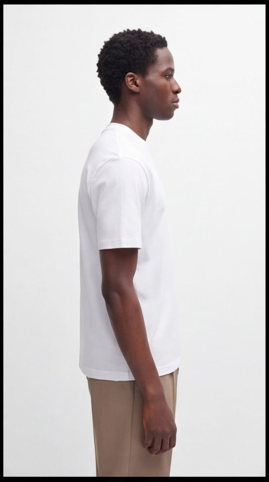 Hugo Boss Regular Fit With Metal Logo Pocket Tshirt