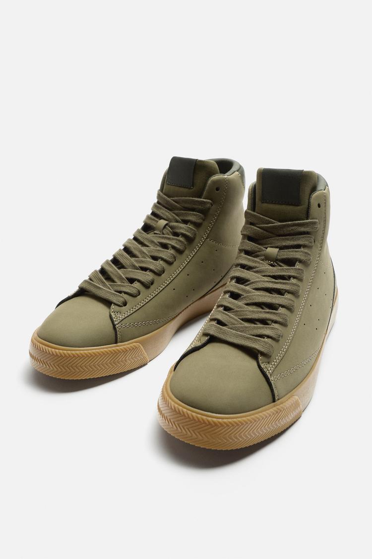 Zara High Top Sneakers