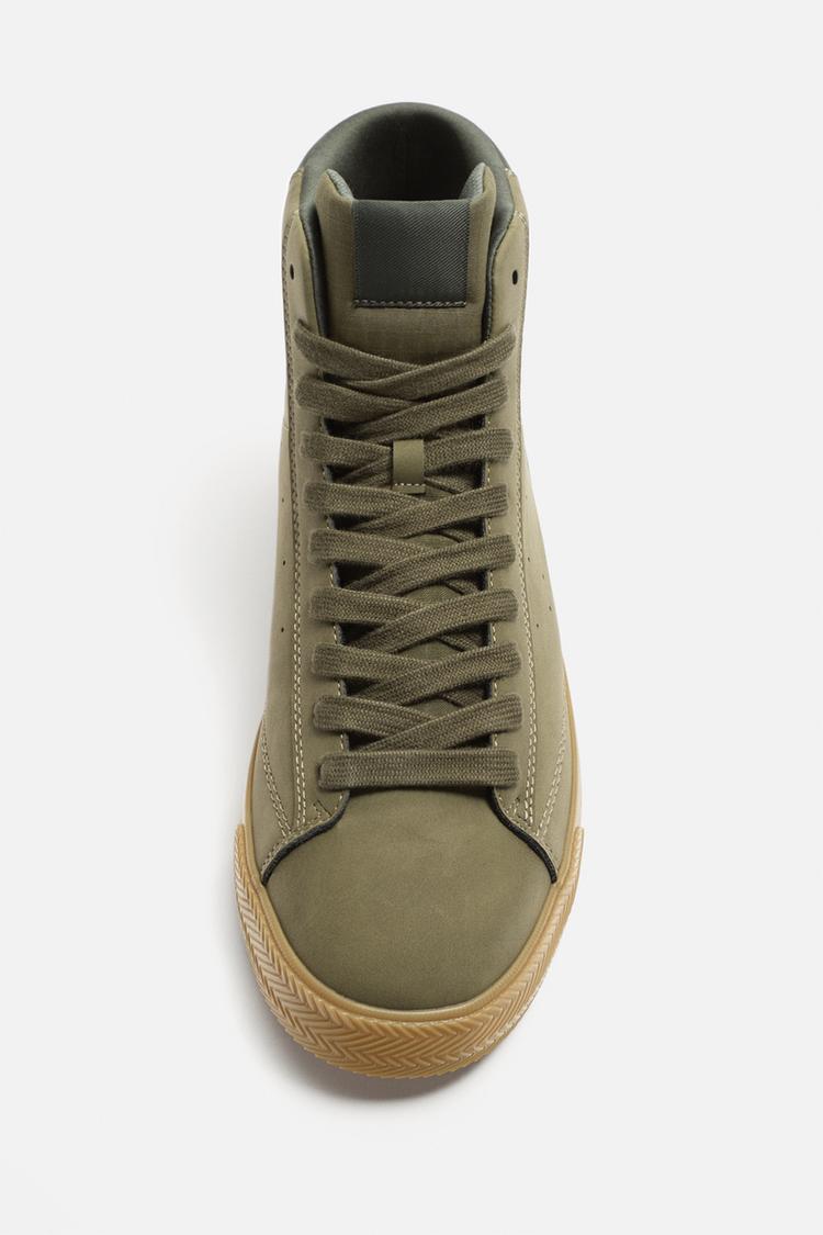 Zara High Top Sneakers