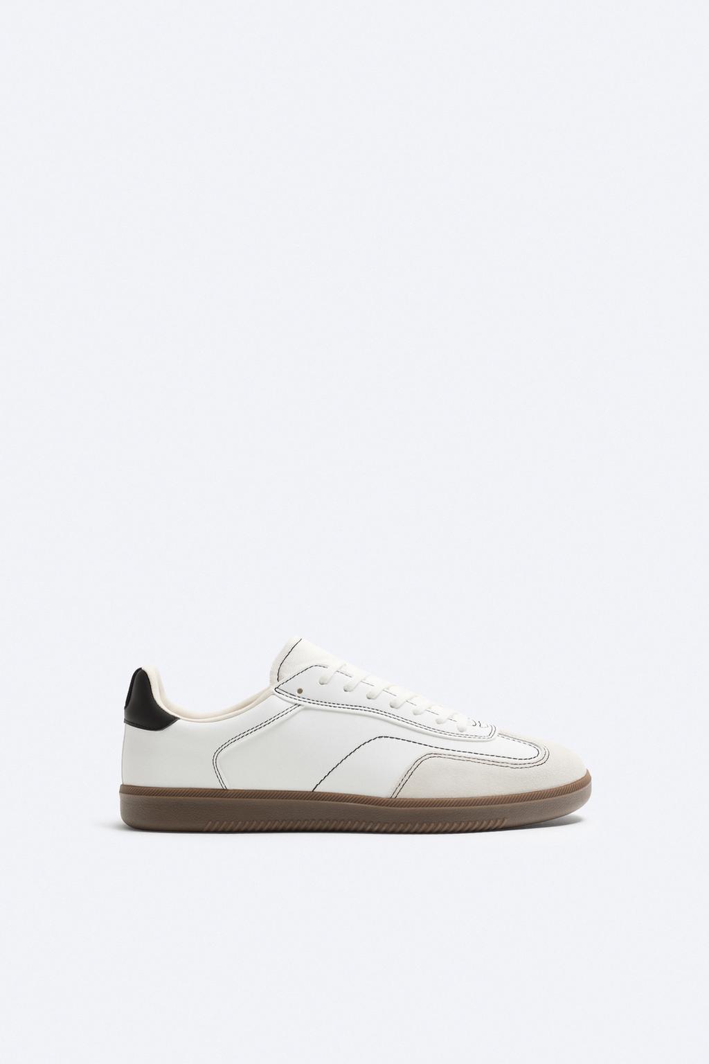 Zara Contrasting Sole Sneakers