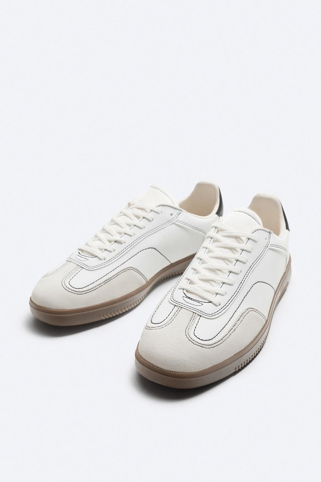 Zara Contrasting Sole Sneakers