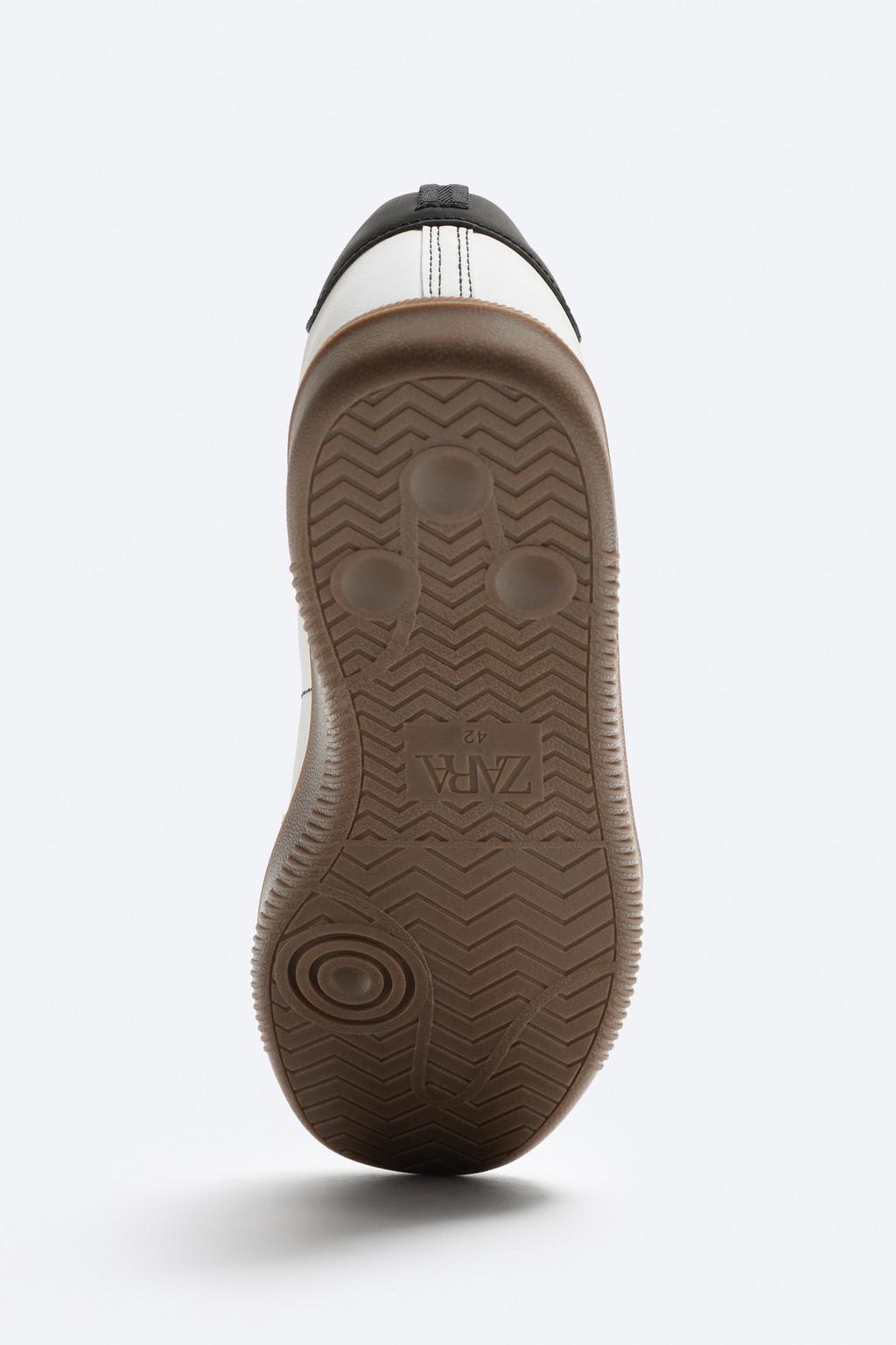 Zara Contrasting Sole Sneakers