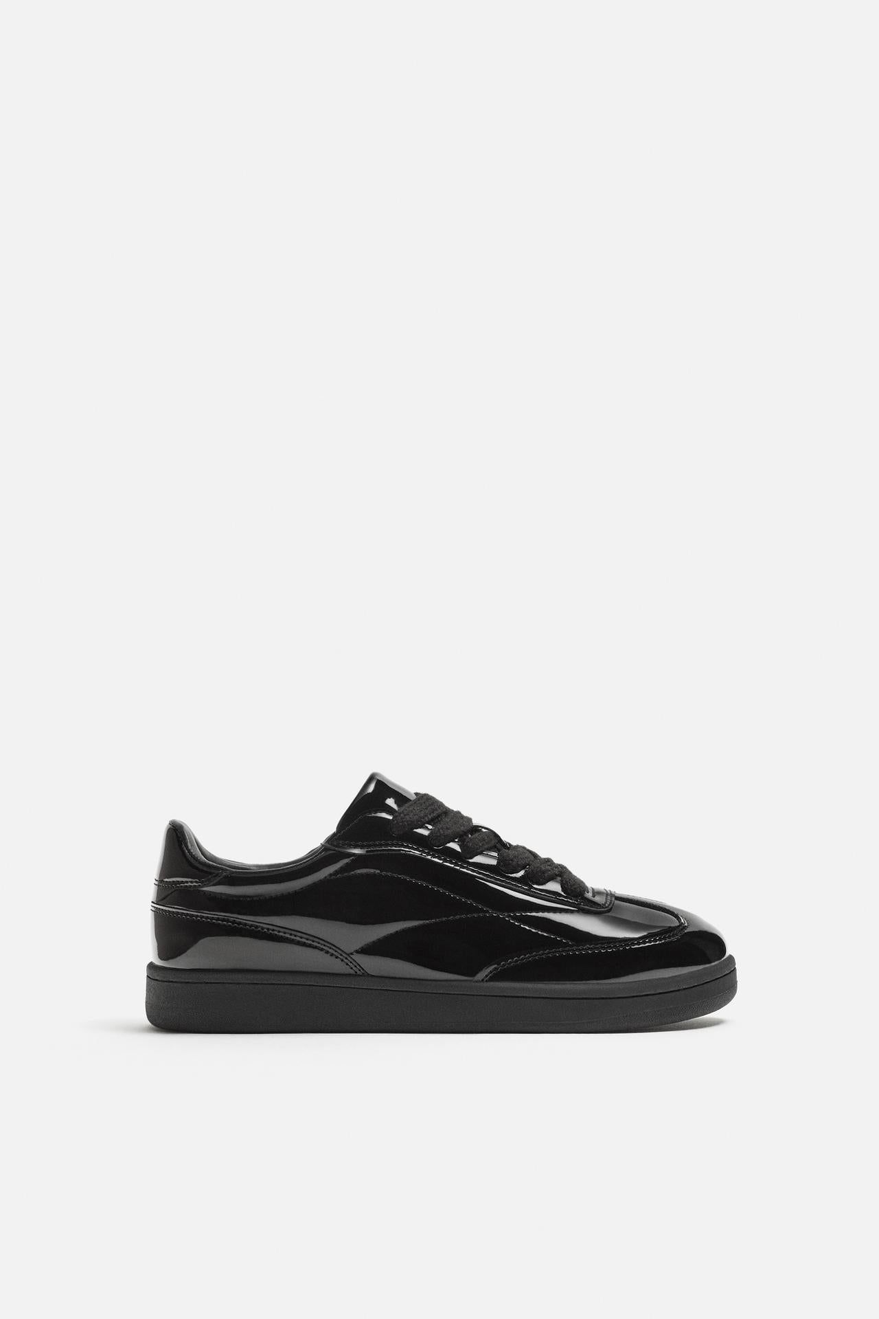 Zara Metallic Trainers