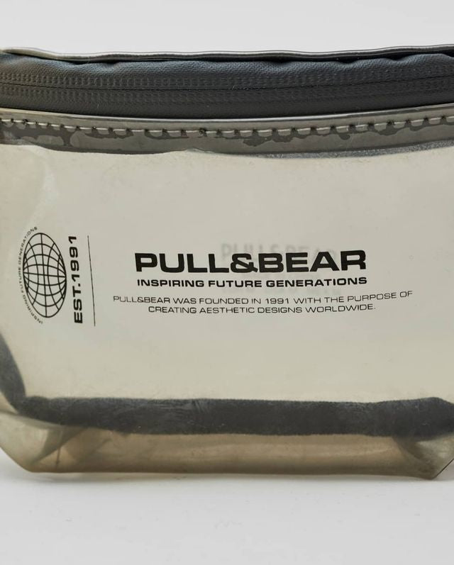 Pull&Bear Embossed Leather-Effect Waist Bag