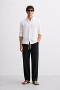 Zara Relaxed Fit Linen Pant
