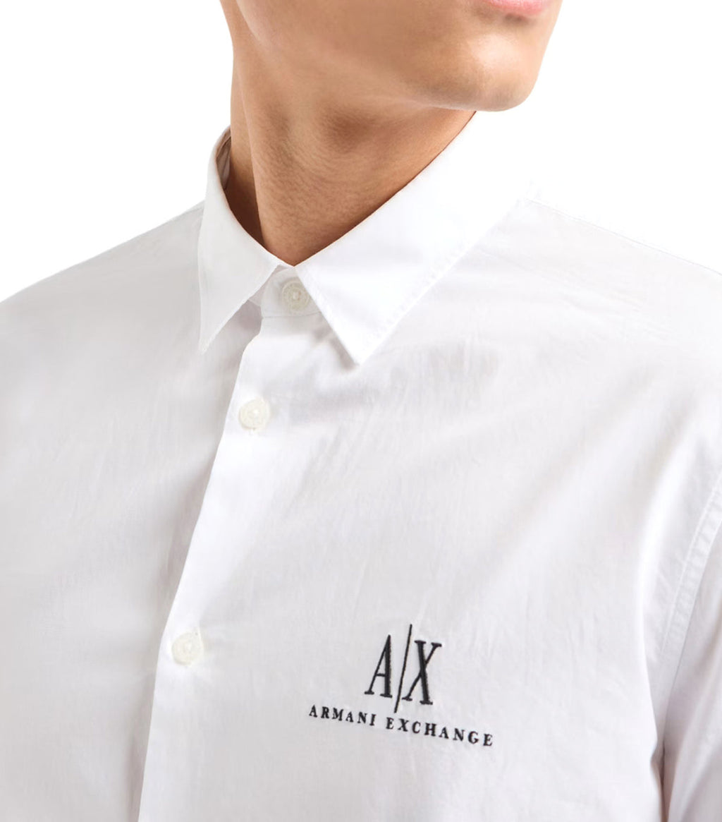 Armani Exchange Regular Fit Poplin Shirt