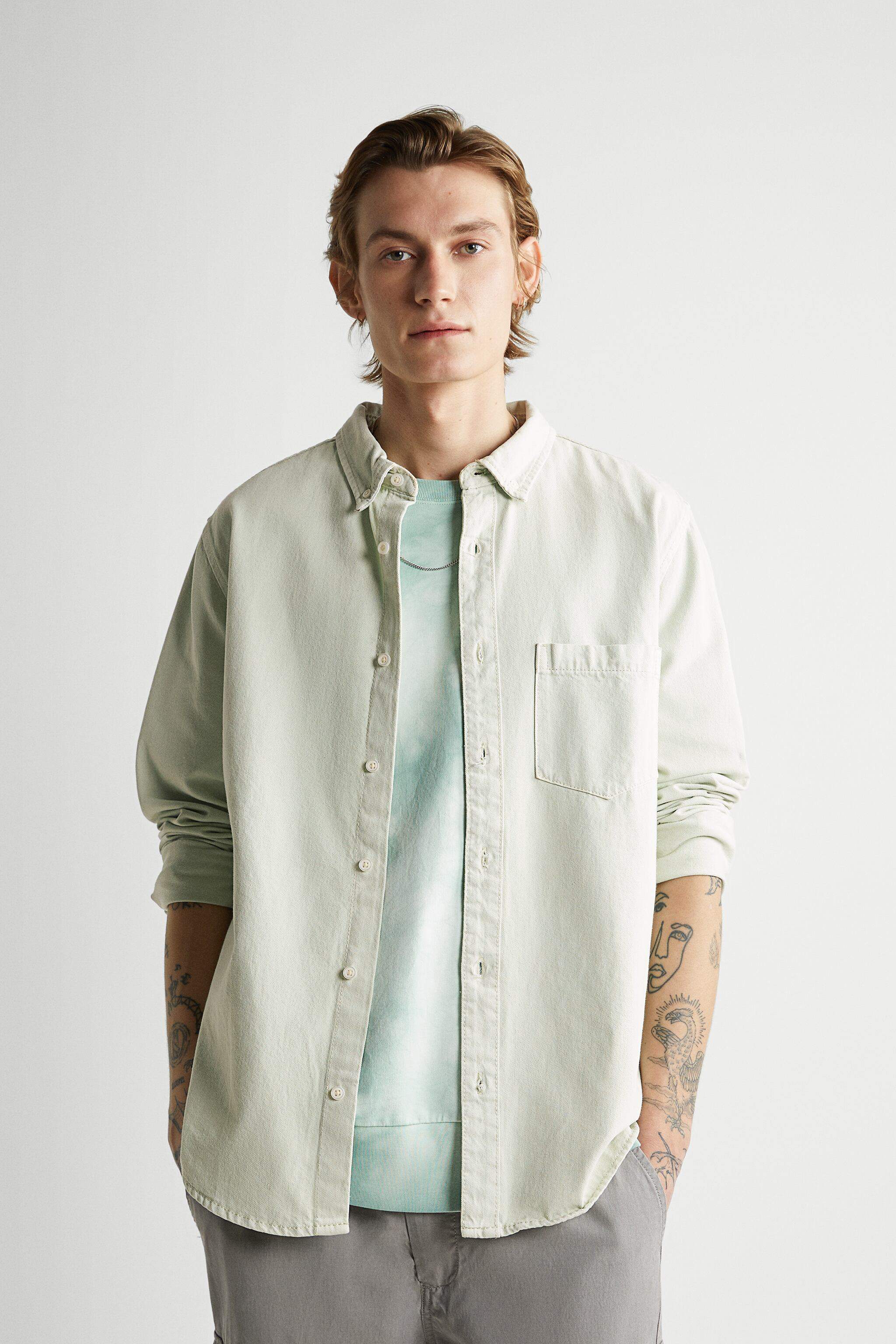 Zara Regular Fit Oxford Shirt