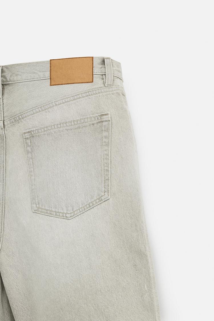 Zara Straight Fit Denim Short