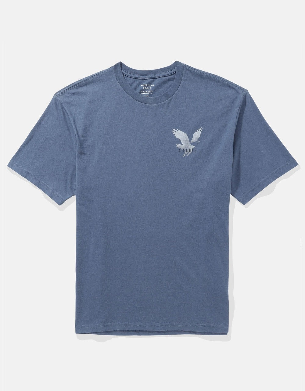 American Eagle Blue Logo Graphic T-Shirt