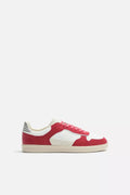 Zara Sneakers With Contrasting Inserts In Retro Style